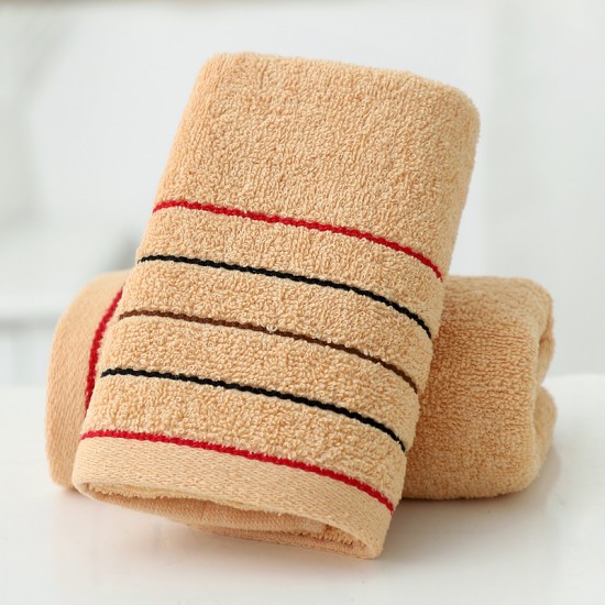 Wholesale pure cotton face towels for supermarkets, embroidered logos for gifts and promotional gifts, thickened cotton towels for custom-made gifts.