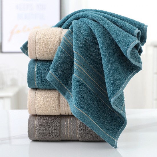 Pure cotton towels, supermarket facial towels, wholesale, embroidered logo gifts, thickened cotton towels, popular with influencers.