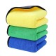 Thickened double-sided quick-drying car wash towels, absorbent coral fleece cleaning towels, wholesale logo designs.