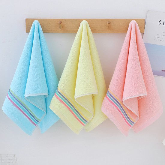 Towels, Gaoyang manufacturers, pure cotton face towels for gifts. Pure cotton, soft, absorbent, solid color, embroidered cotton towels.