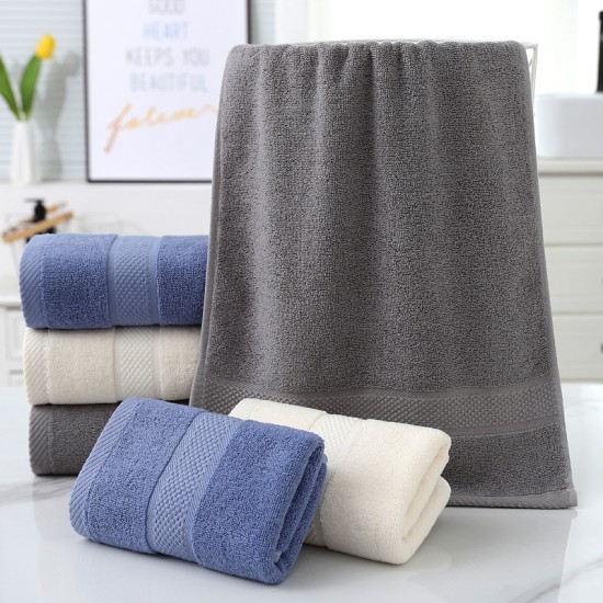 Pure cotton towels, wholesale, custom-embroidered, promotional face towels for supermarkets